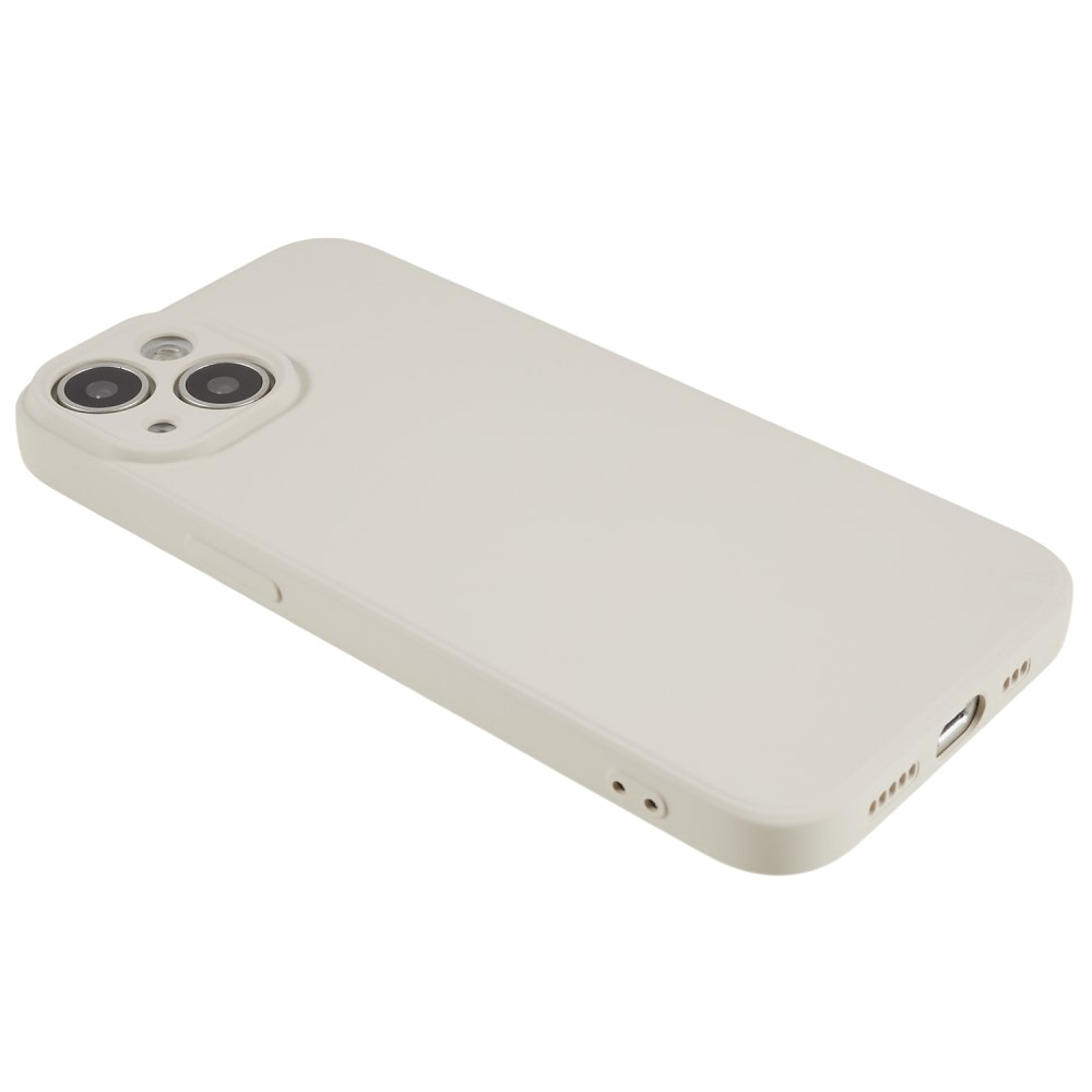 Iskunkestävä Kuori TPU iPhone 15 Beige