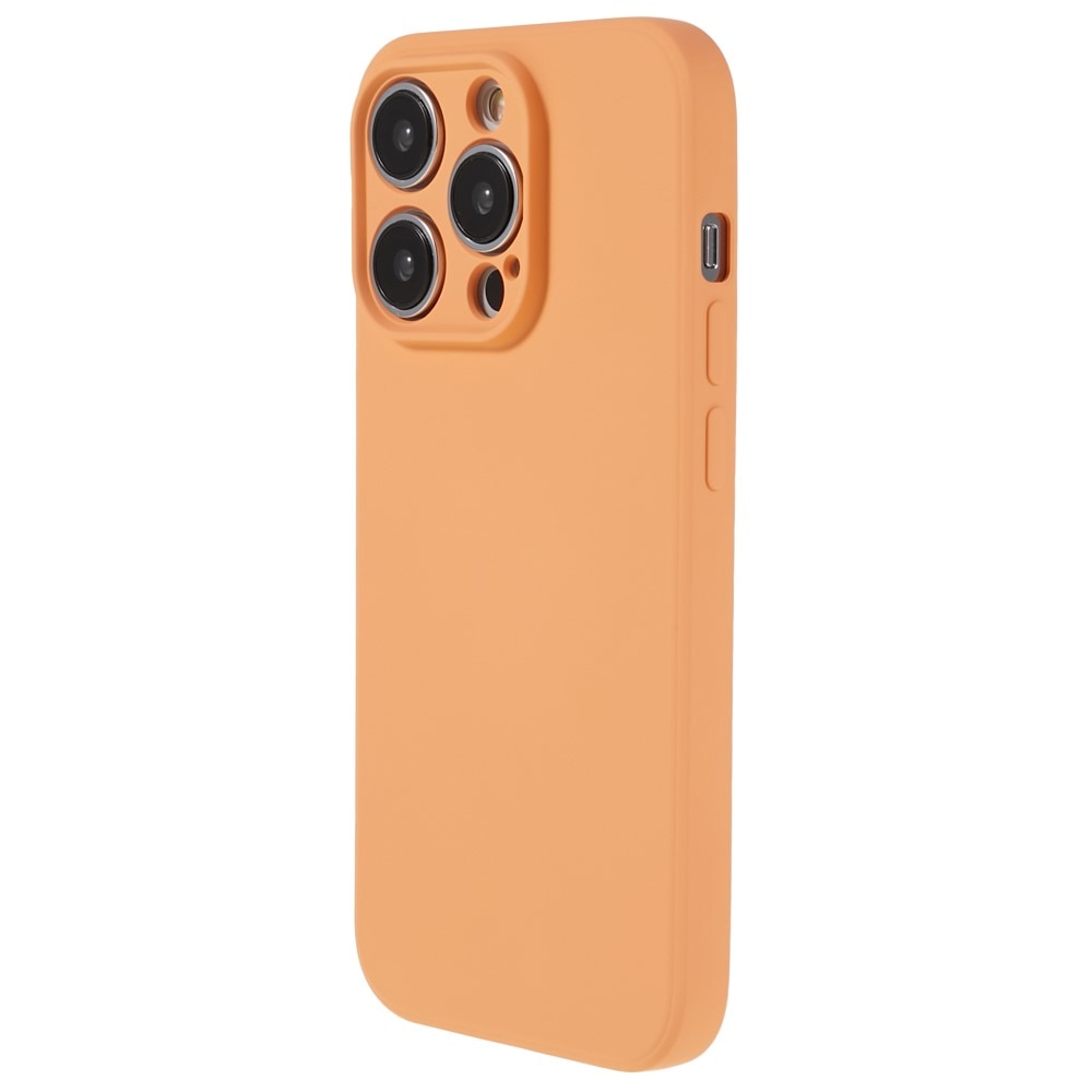 Iskunkestävä Kuori TPU Apple iPhone 15 Pro Oranssi