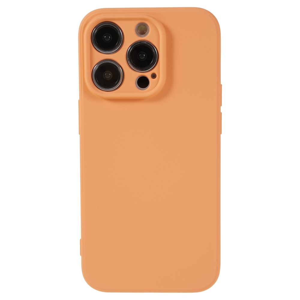 Iskunkestävä Kuori TPU Apple iPhone 15 Pro Oranssi