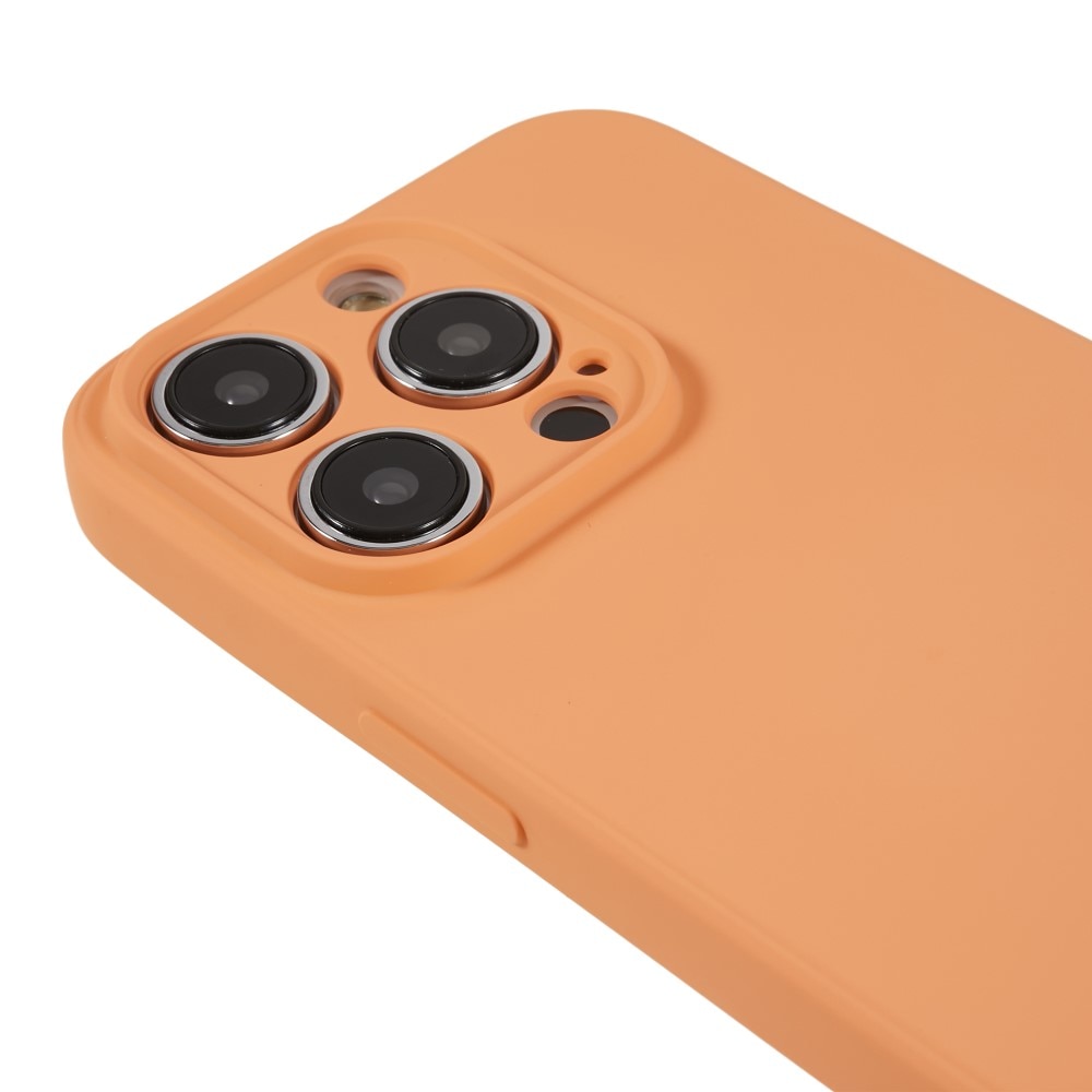 Iskunkestävä Kuori TPU Apple iPhone 15 Pro Oranssi