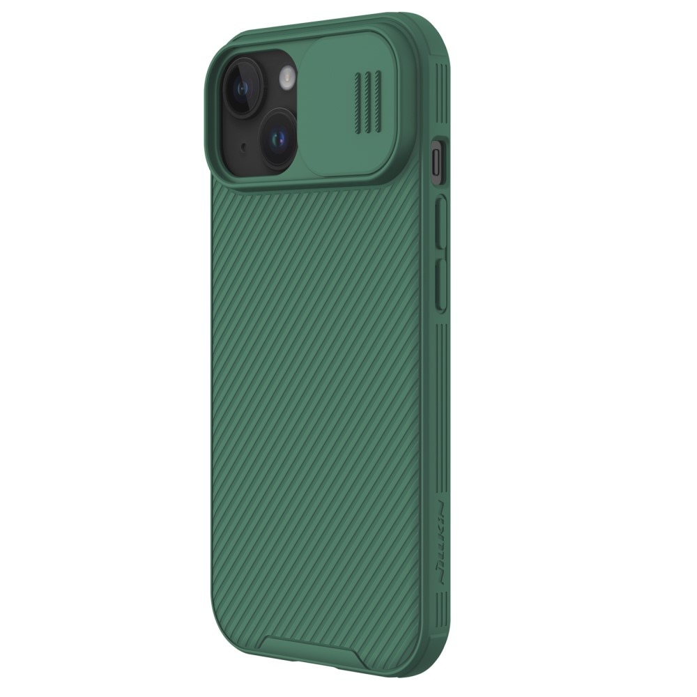 CamShield Kuori iPhone 15 vihreä