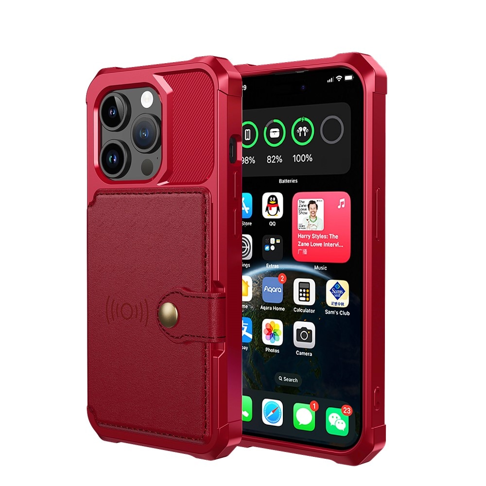 Tough Multi-slot Case iPhone 15 Pro Max punainen