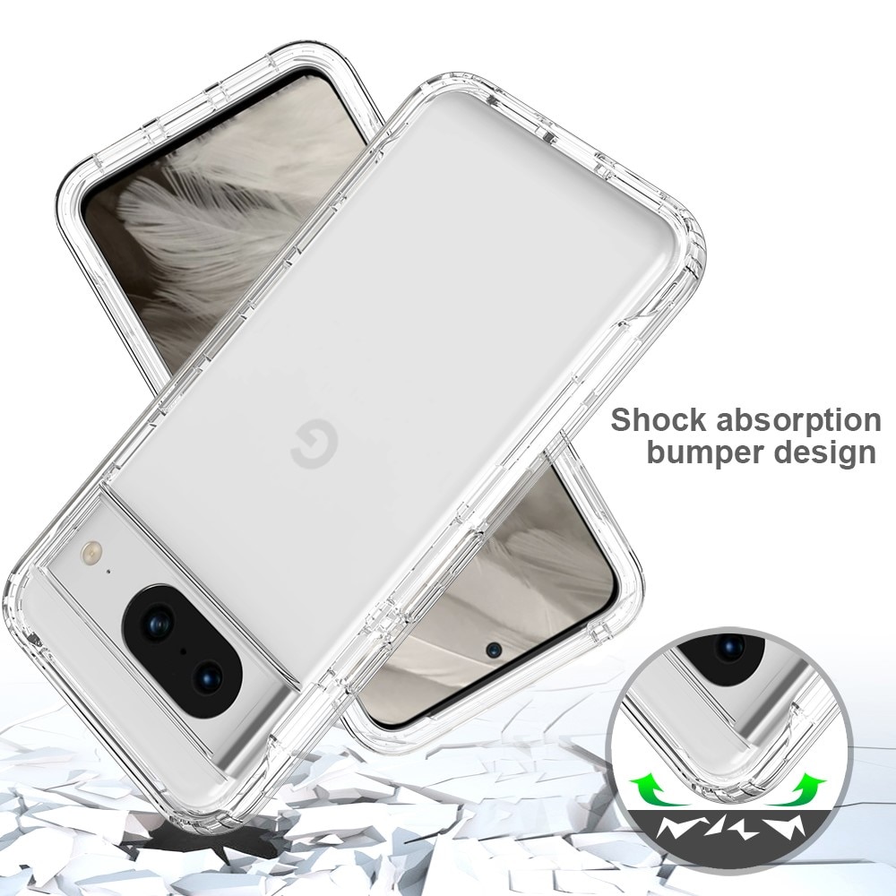 Full Protection Case Google Pixel 8 kirkas