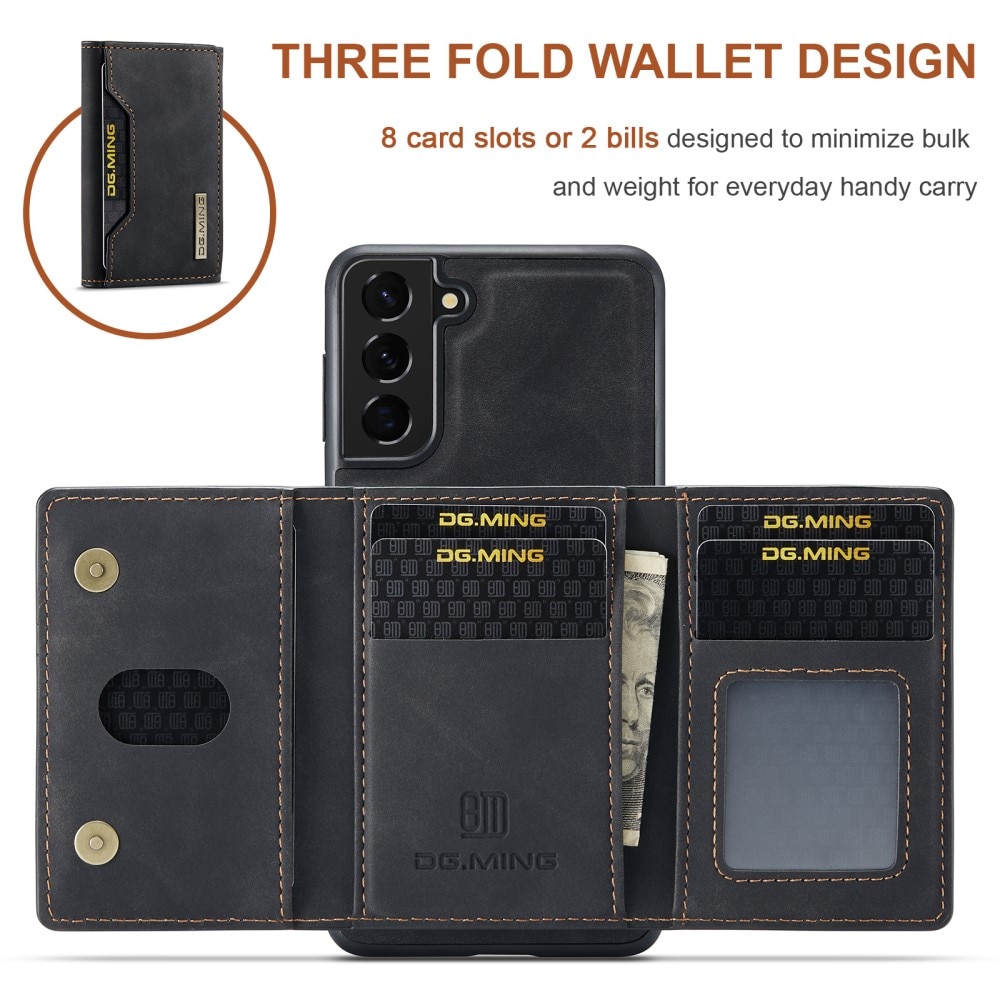 Magnetic Card Slot Case Samsung Galaxy S24 Plus Black