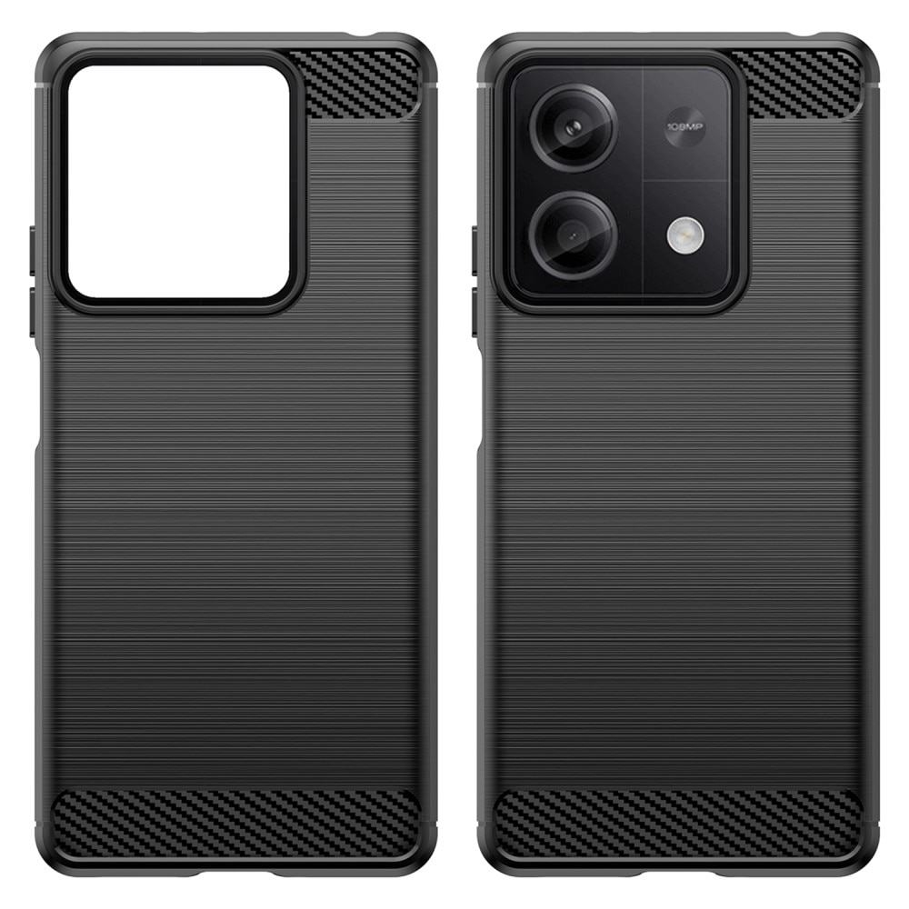 Xiaomi Redmi Note 13 Kuori TPU Brushed Black