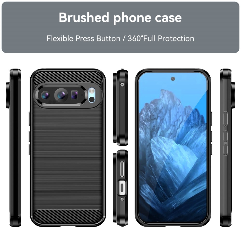 Google Pixel 9 Pro Kuori TPU Brushed Black