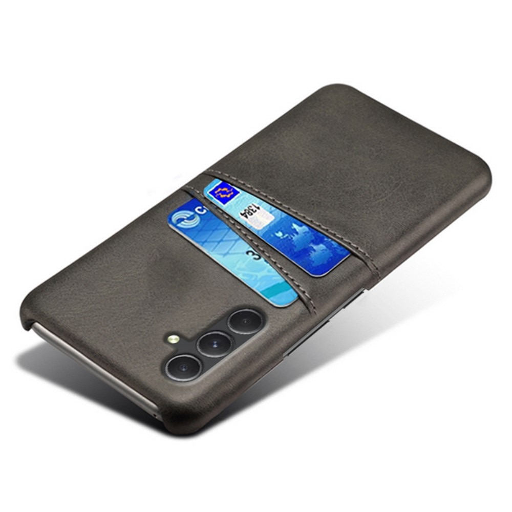 Card Slots Case Samsung Galaxy A55 Musta