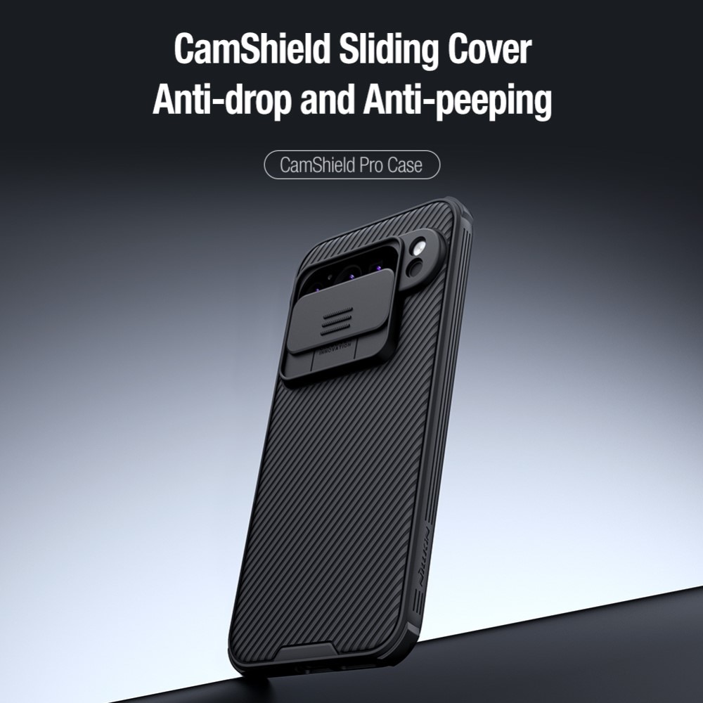 CamShield Kuori Google Pixel 9 Pro XL musta