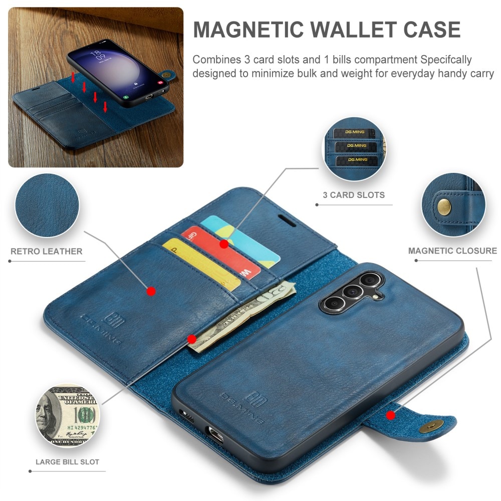 Magnet Wallet Samsung Galaxy A35 Blue