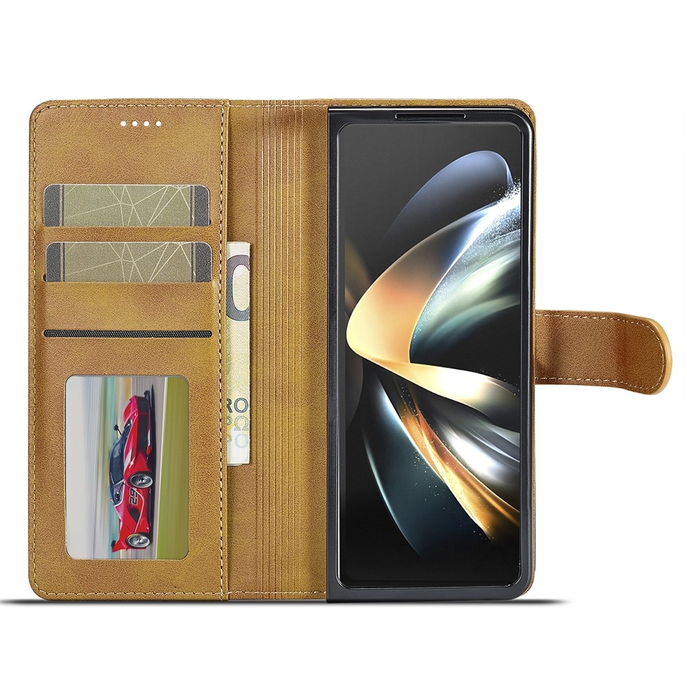 Lompakkokotelot Samsung Galaxy Z Fold 6 cognac