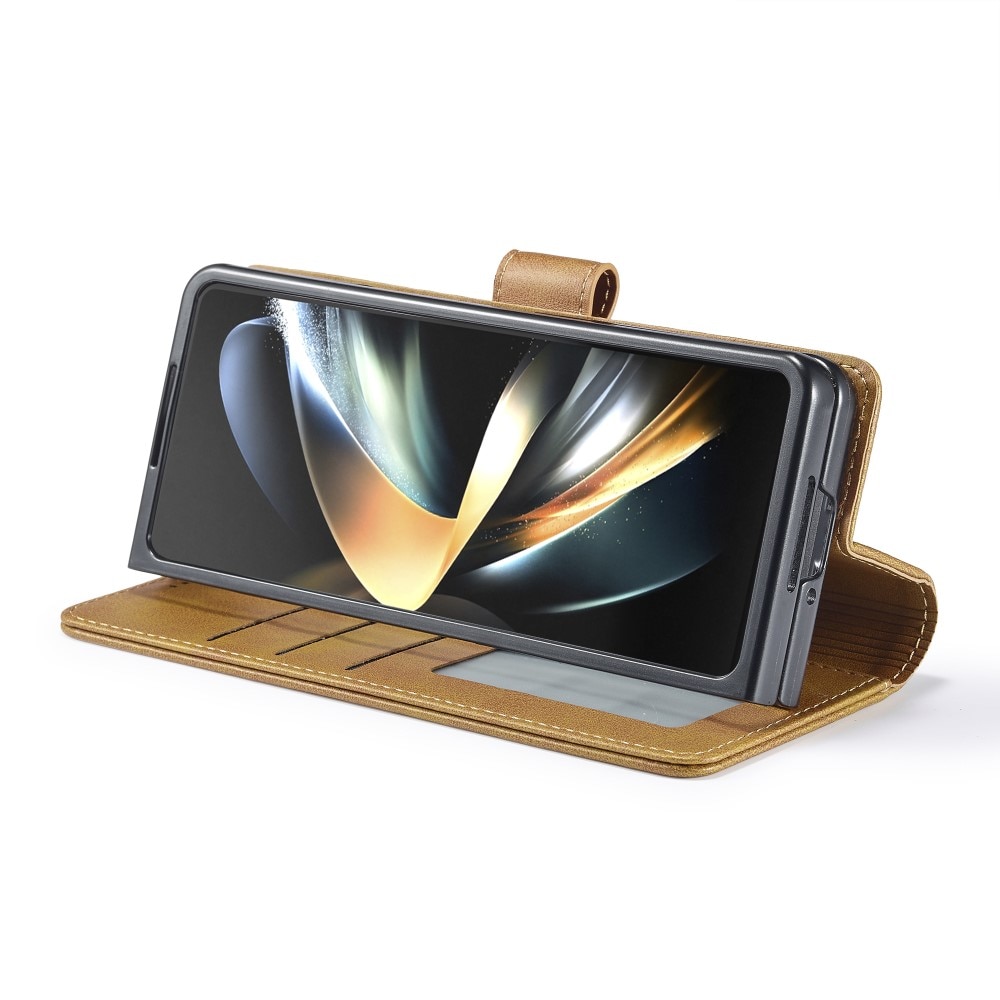 Lompakkokotelot Samsung Galaxy Z Fold 6 cognac