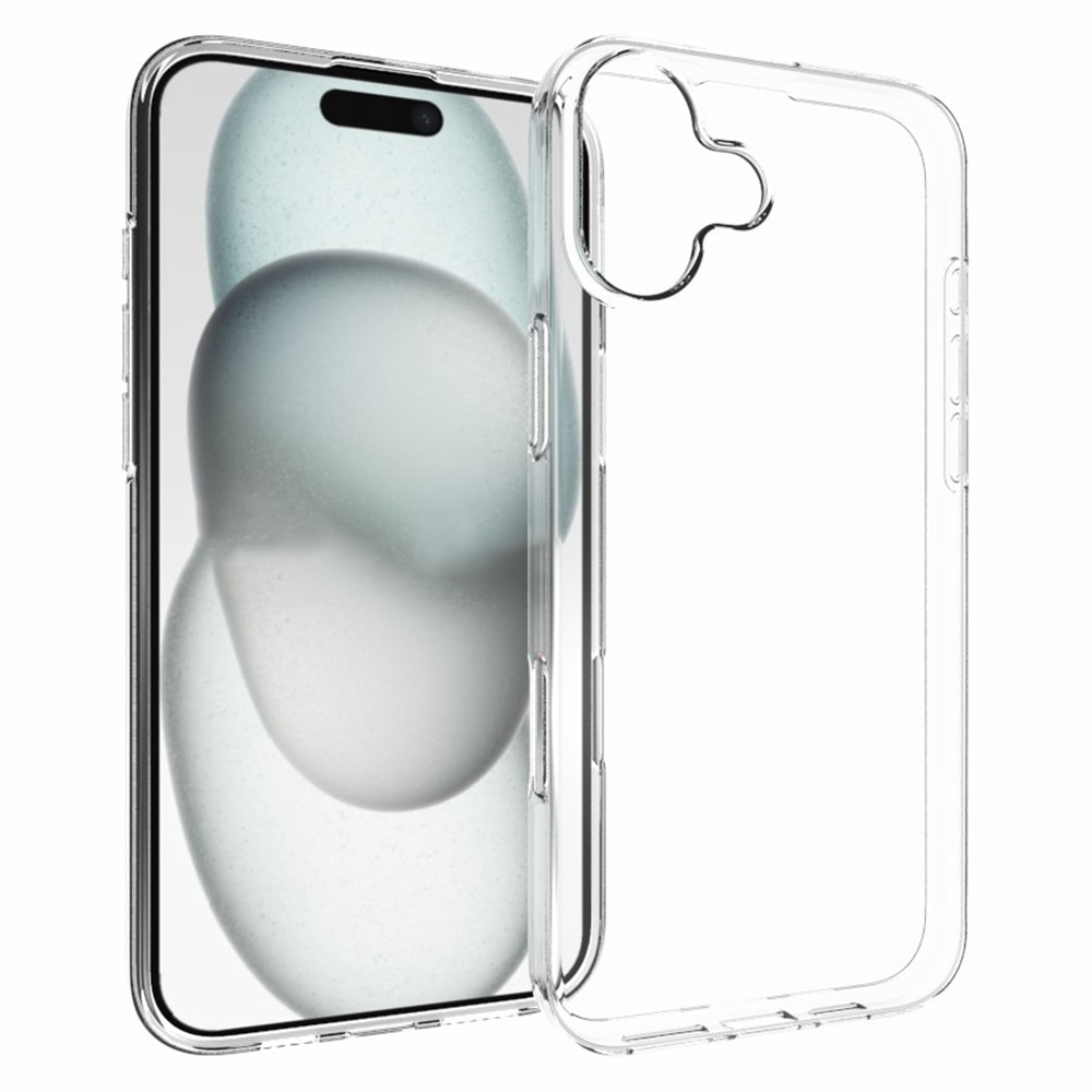 TPU Kuori iPhone 16 Plus kirkas