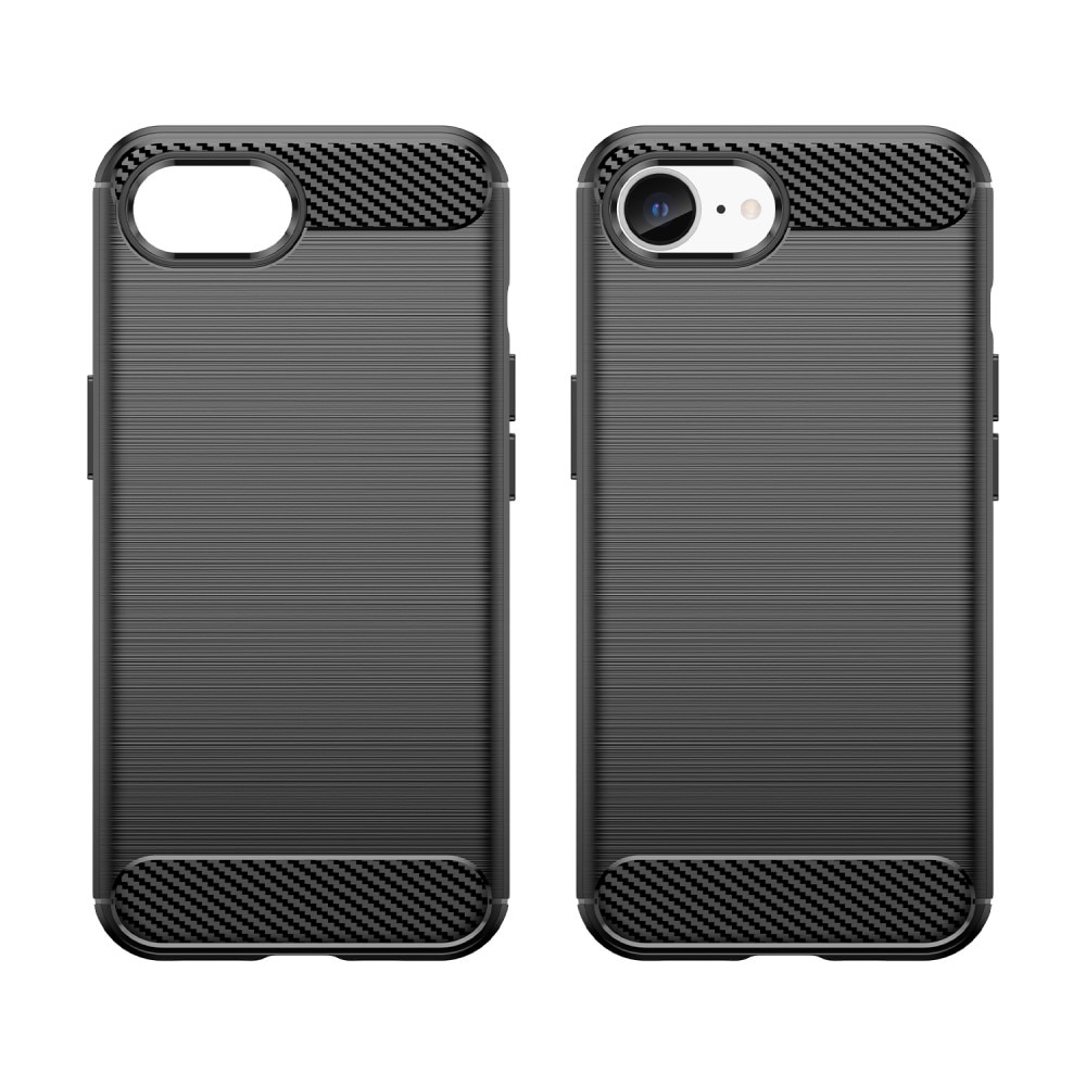 iPhone SE 2025 Kuori TPU Brushed Black