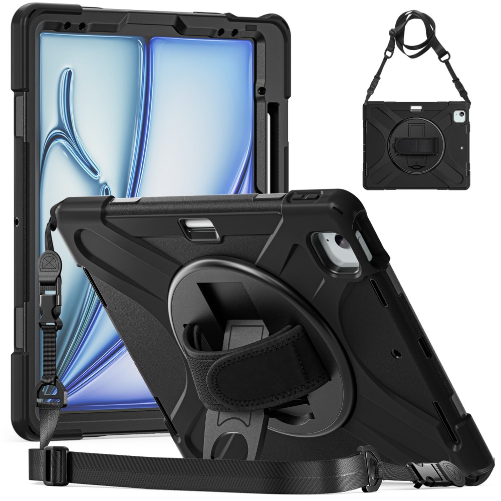 Iskunkestävä Hybridikuori iPad Air 13 (2024) musta