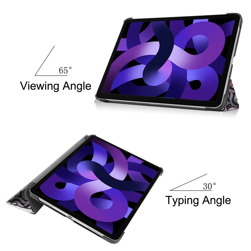 iPad Air 11 6th Gen (2024) Kotelo Tri-fold - Graffiti