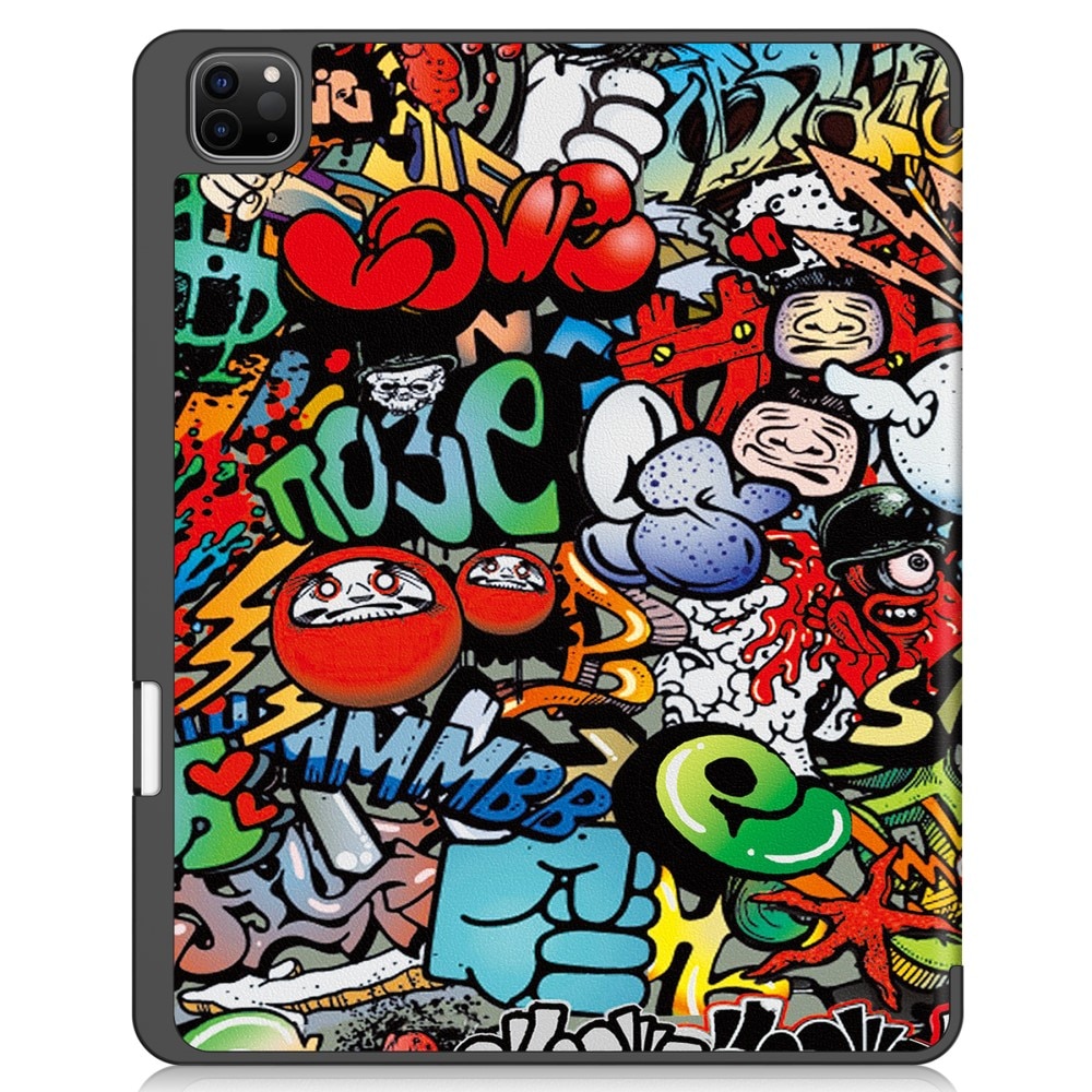 Kotelo Tri-fold Apple iPad Air 13 2nd Gen (2025) Graffiti