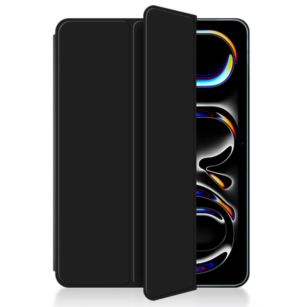 iPad Pro 11 5th Gen (2024) Kotelo Tri-fold Magnetic musta