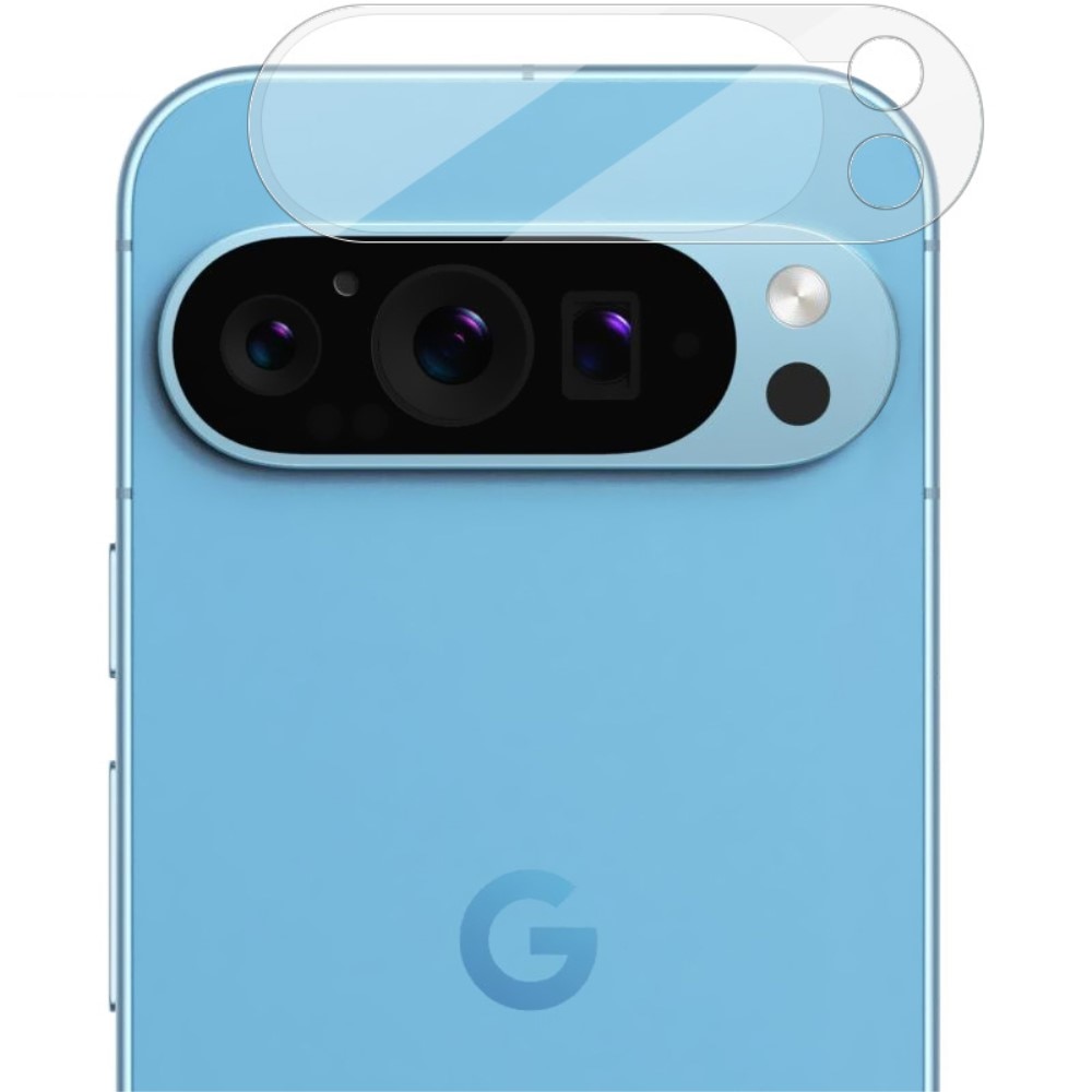 2-pack Panssarilasi Takakameroille Google Pixel 9 Pro kirkas