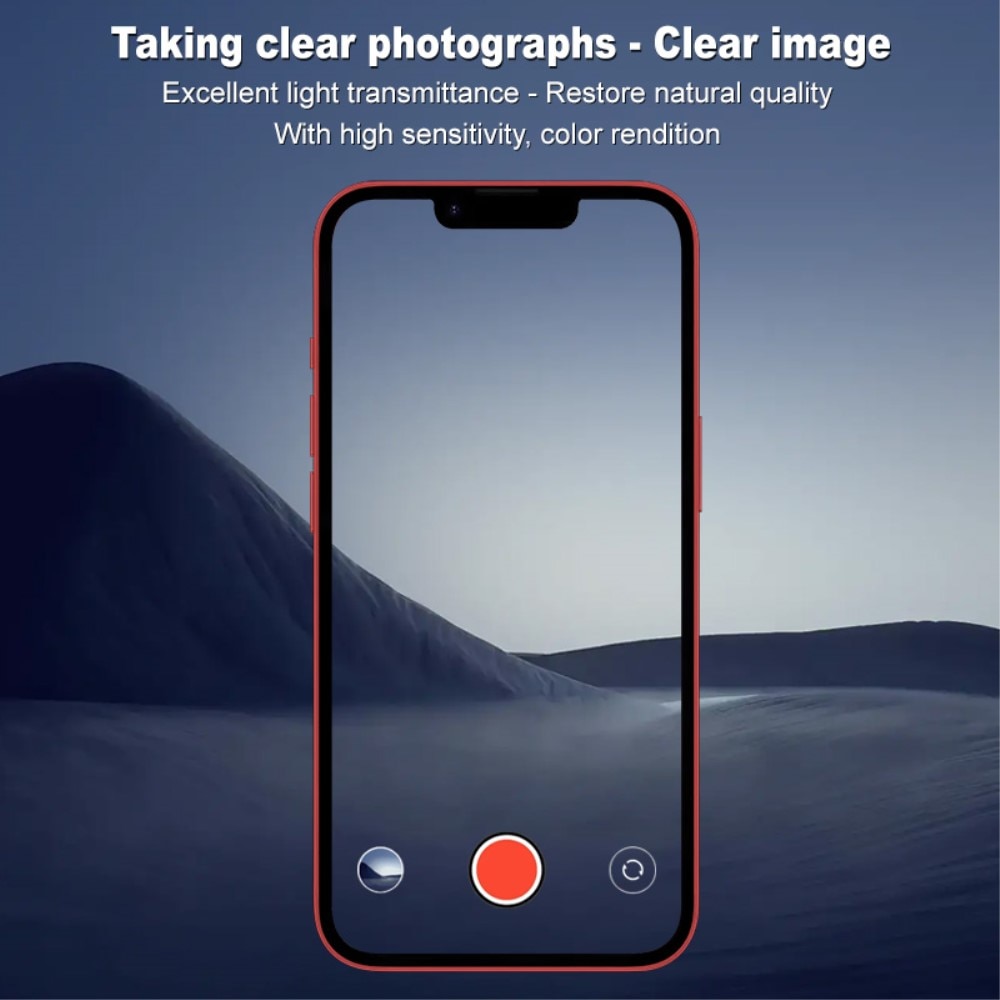 Panssarilasi Kameran Linssinsuoja iPhone 16e Kirkas