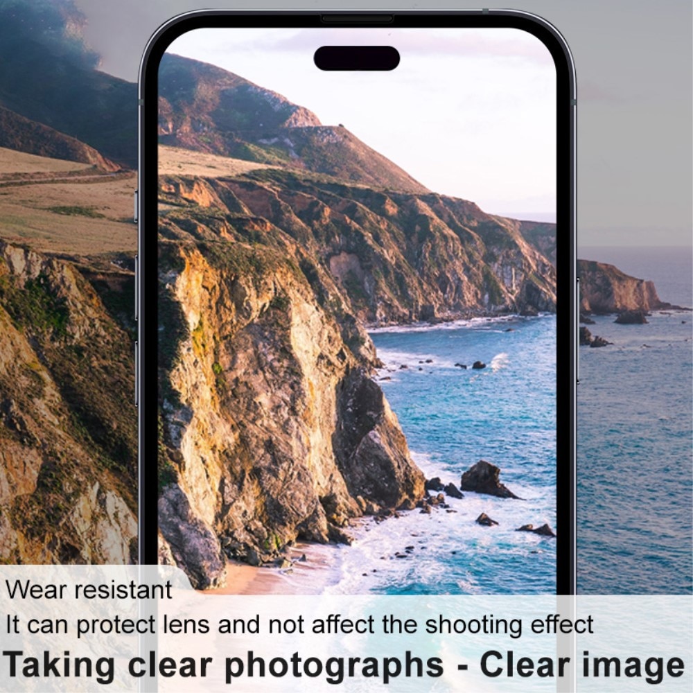 Panssarilasi Kameran Linssinsuoja iPhone 15 Plus kirkas