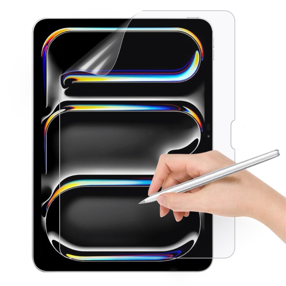 iPad Pro 13 7th Gen (2024) Näytönsuoja paperimaisella pinnalla Läpinäkyvä