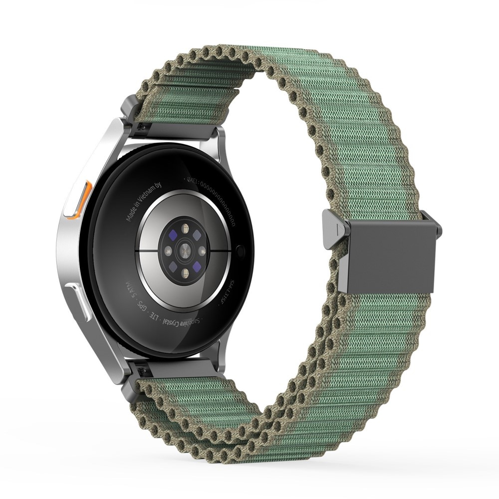 Active Nylon Ranneke Samsung Galaxy Watch 7 44mm vihreä