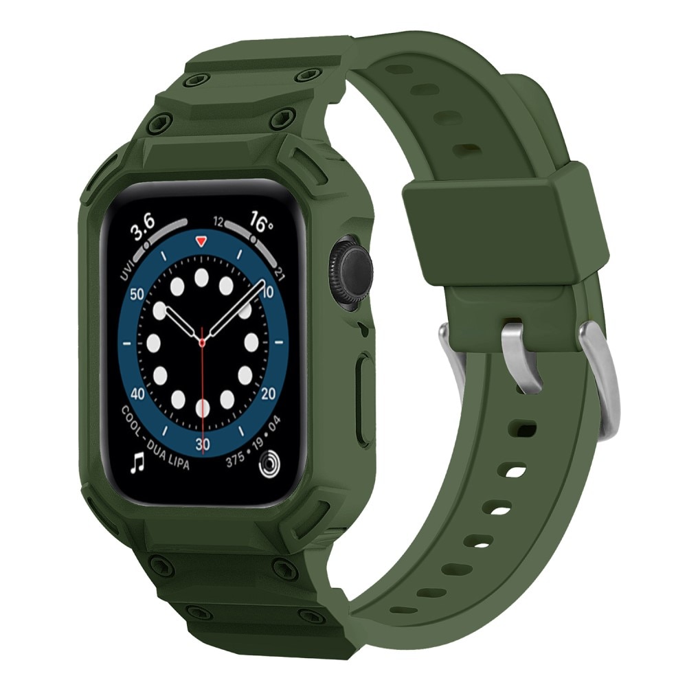 Apple Watch Series 10 46mm Adventure Kuori + Ranneke tummanvihreä