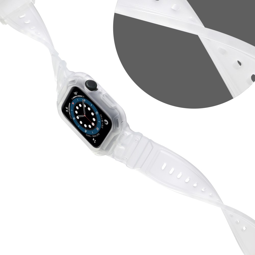 Apple Watch Series 10 46mm Adventure Kuori + Ranneke läpinäkyvä