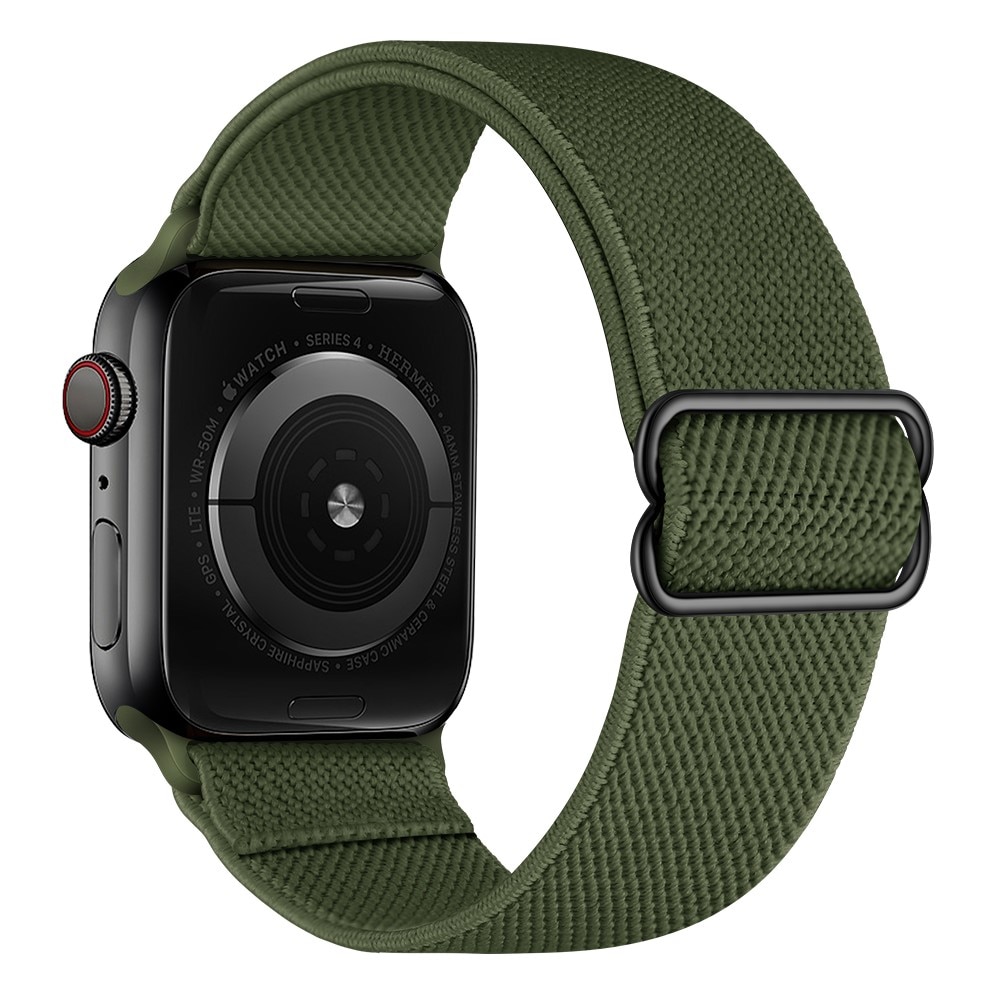 Nailonranneke Apple Watch 41mm Series 7 vihreä