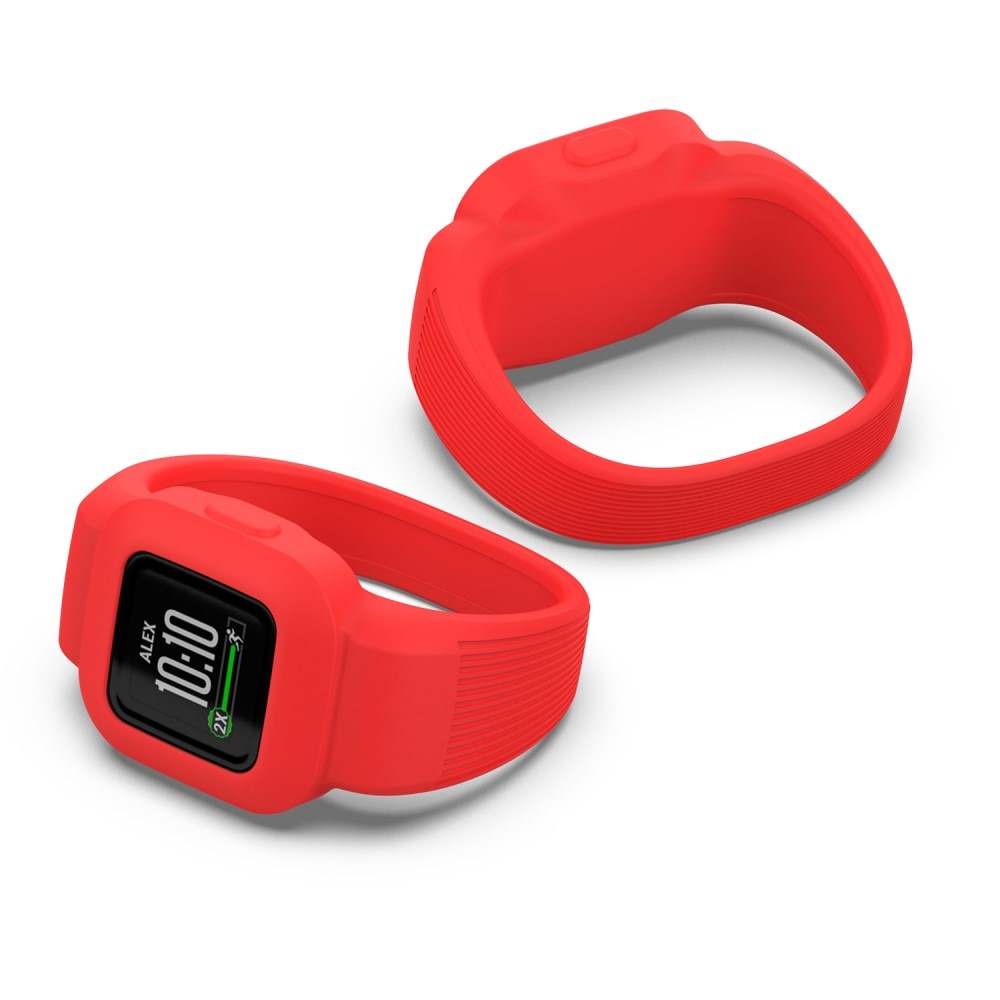 Silikoniranneke Garmin Vivofit Jr. 3 punainen