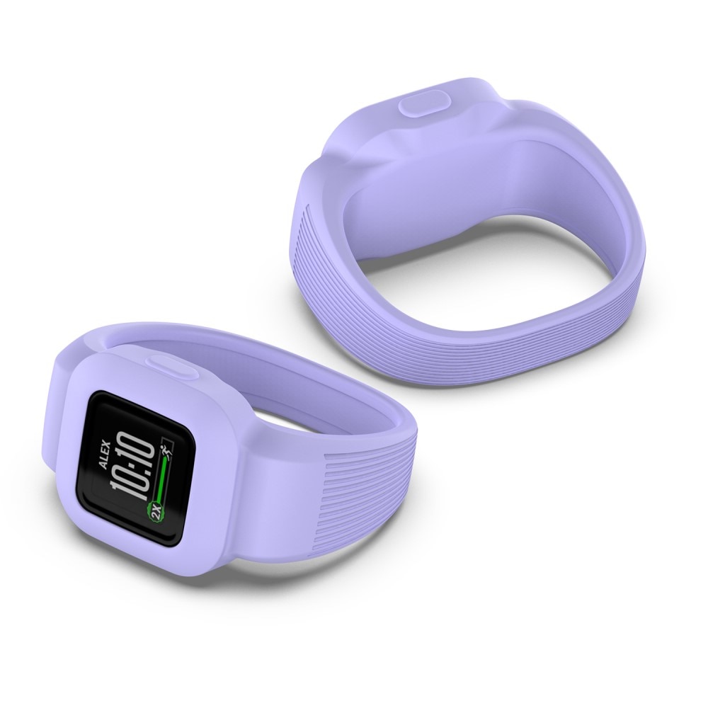 Silikoniranneke Garmin Vivofit Jr. 3 liila