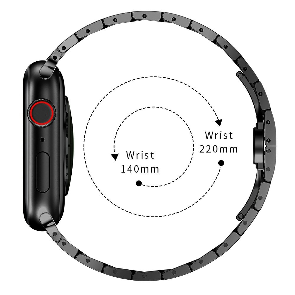 Lenkkiranneke Apple Watch Series 10 42mm musta