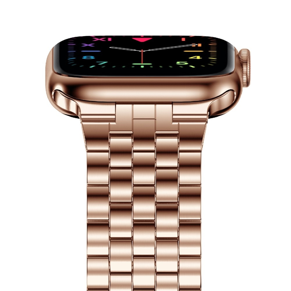 Business Metalliranneke Apple Watch Series 10 46mm ruusukulta