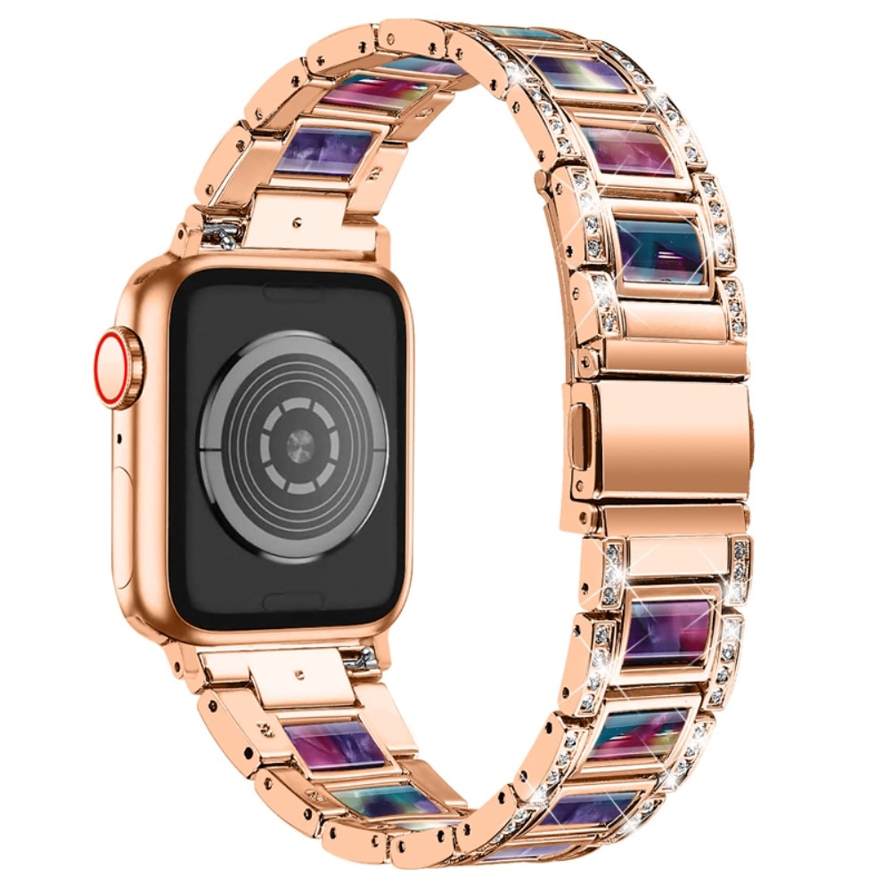 Diamond Bracelet Apple Watch 44mm Rosegold Space