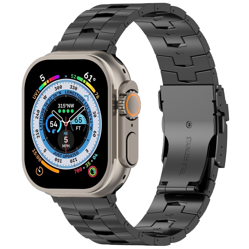 Race Titaaninen rannekoru Apple Watch 38mm musta