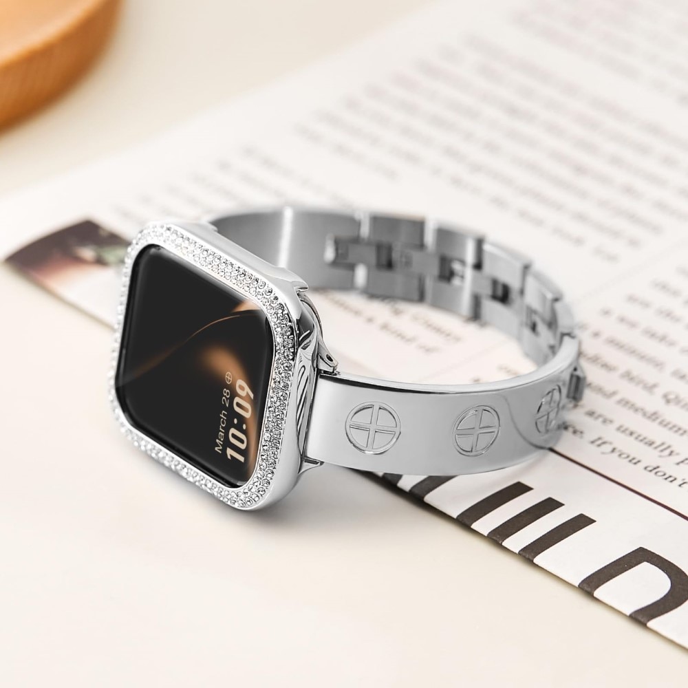 Bangle Cross Bracelet Apple Watch Series 10 42mm kulta