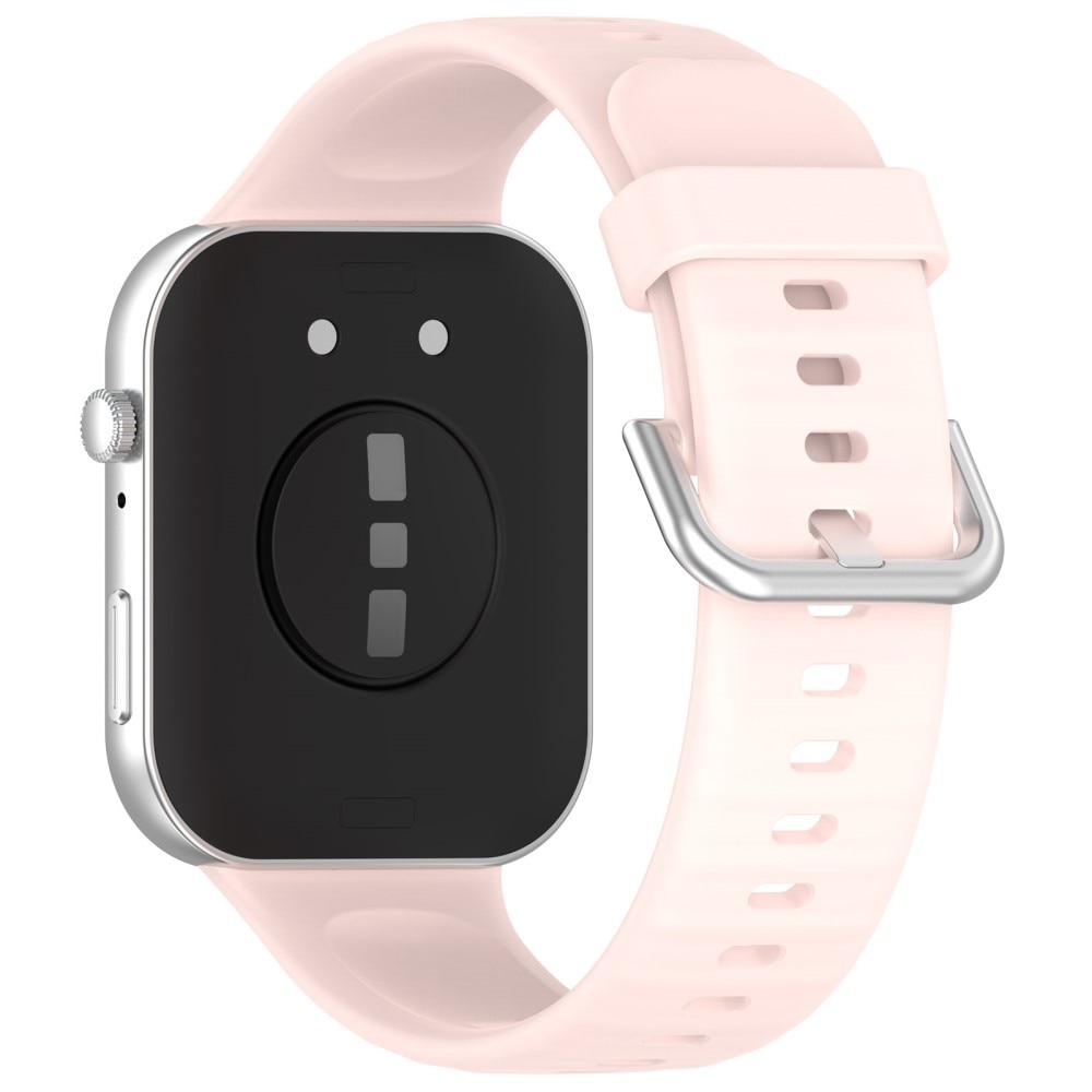 Silikoniranneke Huawei Watch Fit 3 vaaleanpunainen