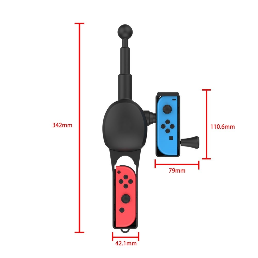 Joy-Con Golfmaila Nintendo Switch musta