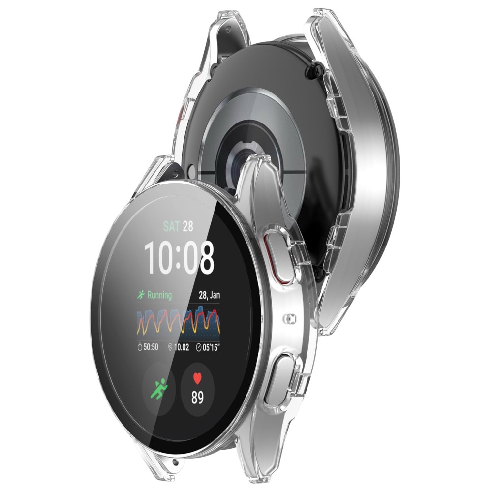 Full Cover Case Samsung Galaxy Watch 7 44mm läpinäkyvä