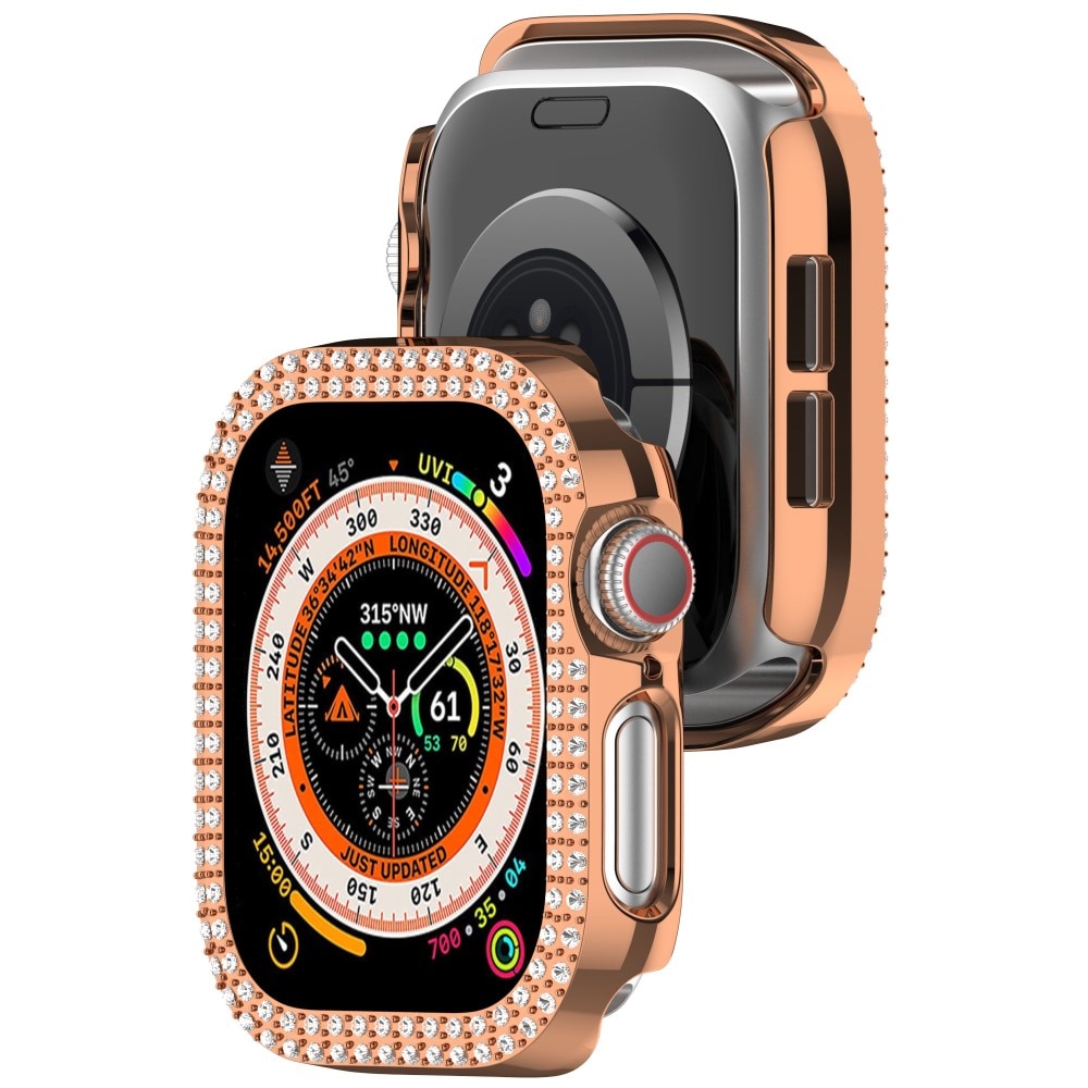 Apple Watch Series 10 42mm Rhinestone Kuoret ruusukulta