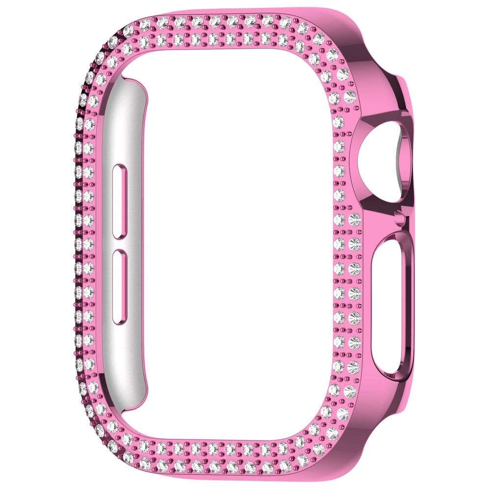 Apple Watch Series 10 42mm Rhinestone Kuoret vaaleanpunainen