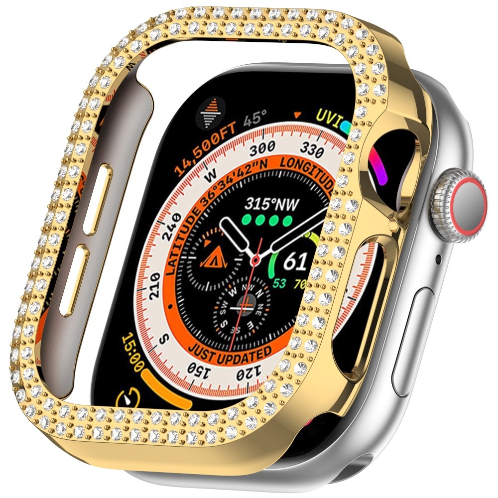 Apple Watch Series 10 42mm Rhinestone Kuoret kulta