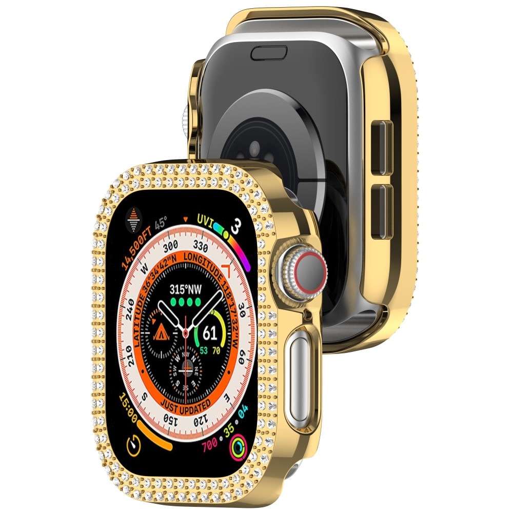 Apple Watch Series 10 42mm Rhinestone Kuoret kulta