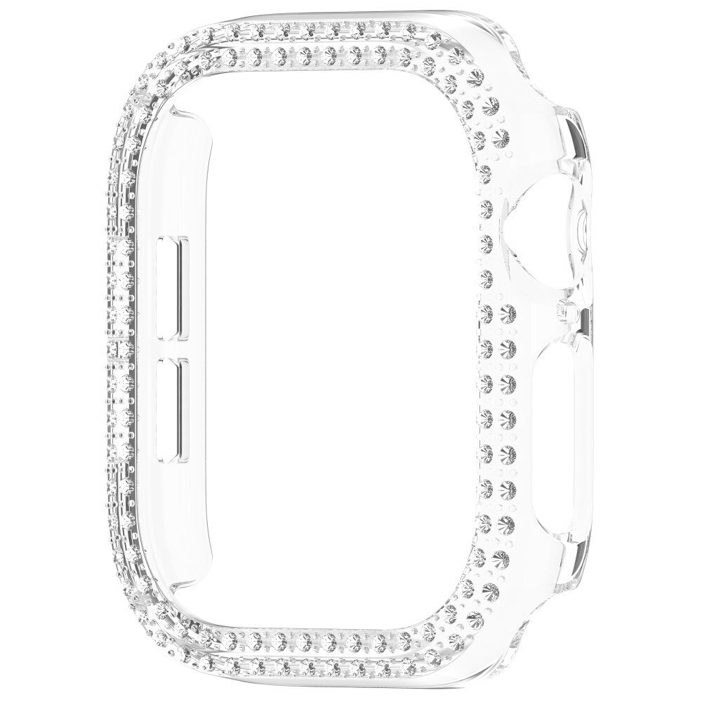 Apple Watch Series 10 42mm Rhinestone Kuoret läpinäkyvä