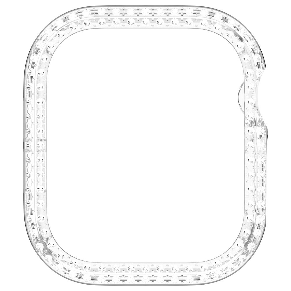 Apple Watch Series 10 42mm Rhinestone Kuoret läpinäkyvä