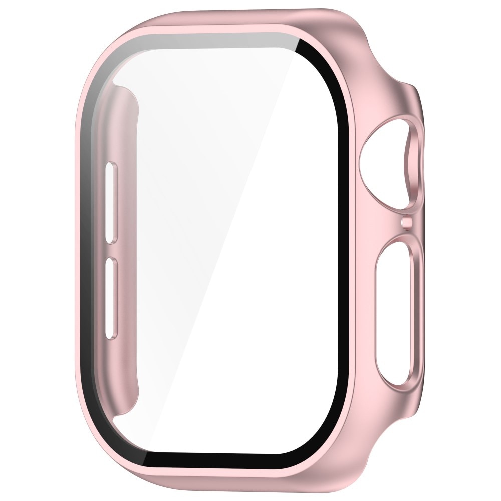 Full Cover Case Apple Watch Series 10 42mm vaaleanpunainen