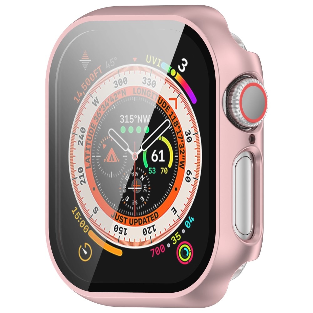 Full Cover Case Apple Watch Series 10 42mm vaaleanpunainen