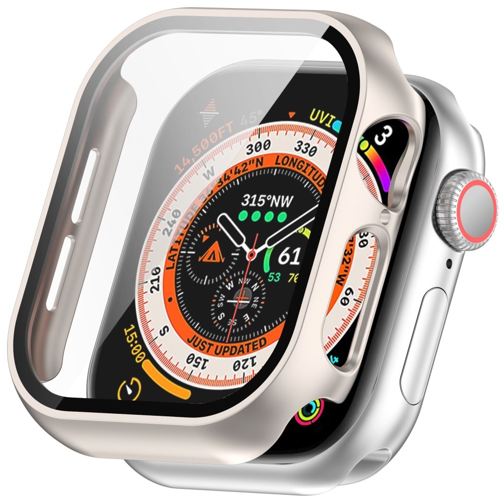 Full Cover Case Apple Watch Series 10 42mm samppanja kulta