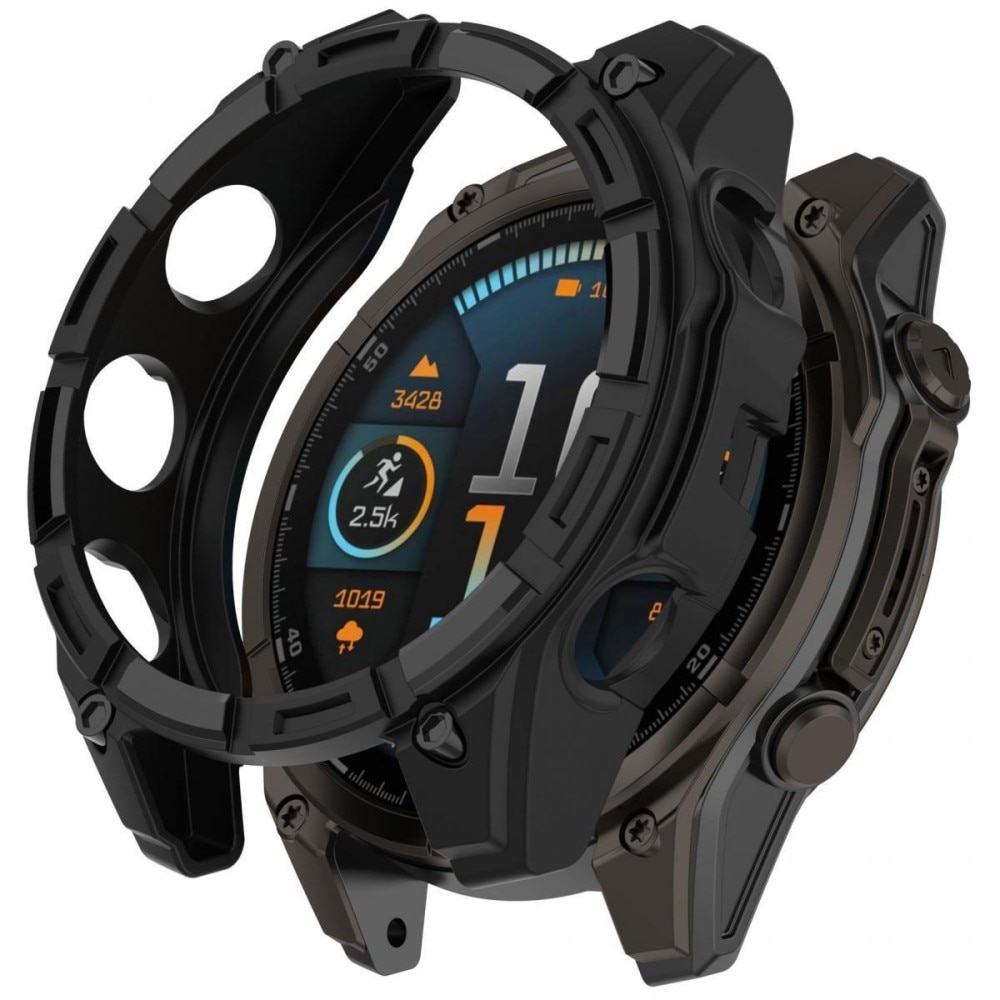 TPU Kuori Garmin Fenix 8 51mm musta