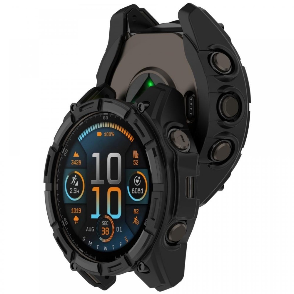 TPU Kuori Garmin Fenix 8 51mm musta